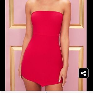 Pretty Little Thing Red Mini Dress